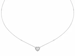 1.28 ct Heart Shaped Diamond Necklace Pendant