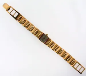 14K Yellow Gold Ruby Wristwatch
