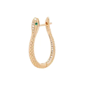 1" Snake Hoop | 2.65GMS .10CT | Single