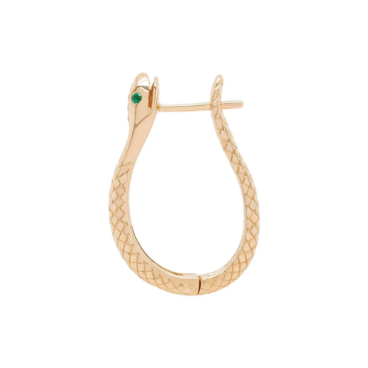 1" Snake Hoop | 2.65GMS .10CT | Single