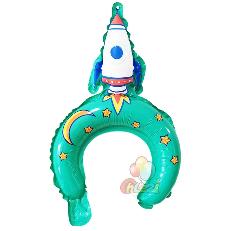 20pcs Cute Animal Tiara Headband Balloon Frog Panda Fox Tiger Cat Baby Shower Kids Toy Happy Birthday Wedding Party Decoration