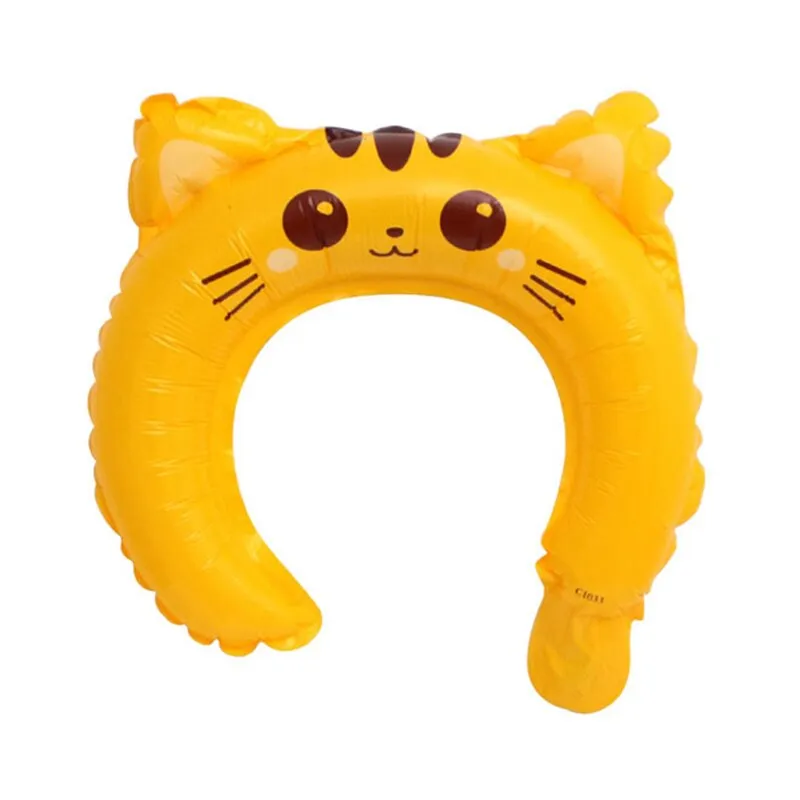 20pcs Cute Animal Tiara Headband Balloon Frog Panda Fox Tiger Cat Baby Shower Kids Toy Happy Birthday Wedding Party Decoration