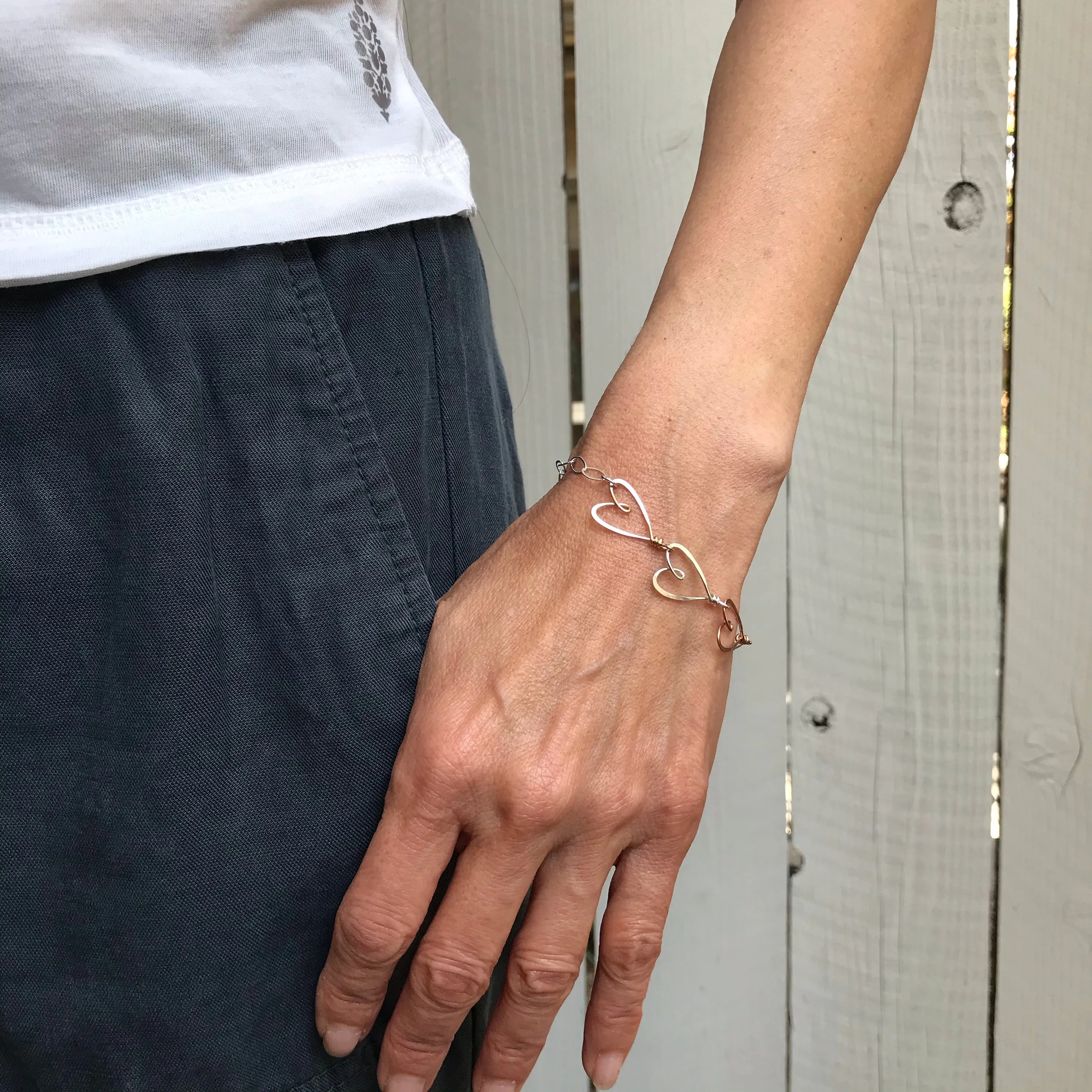3 Hearts Bracelet