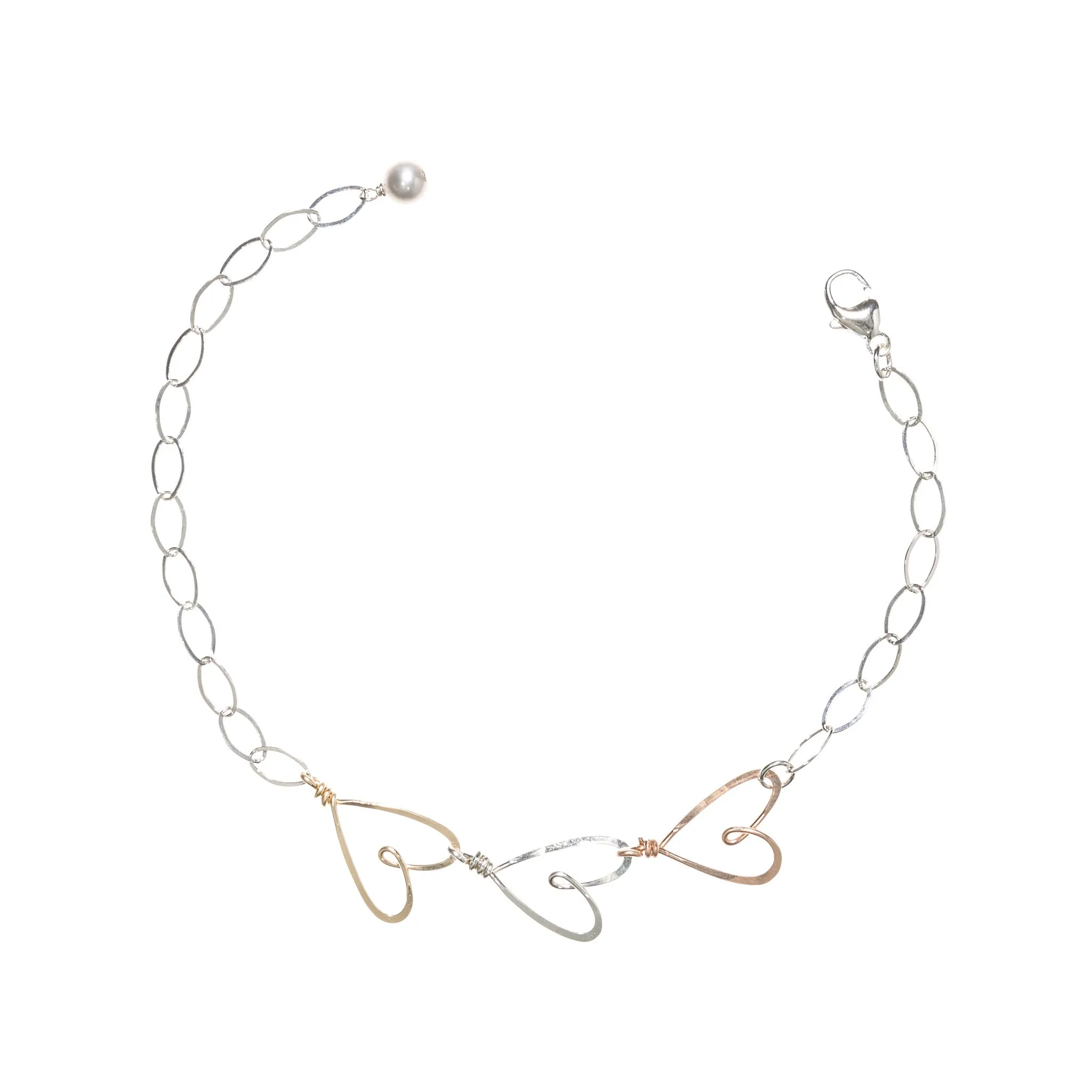 3 Hearts Bracelet