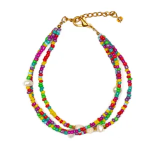 3 Strand Bracelet With Pearls