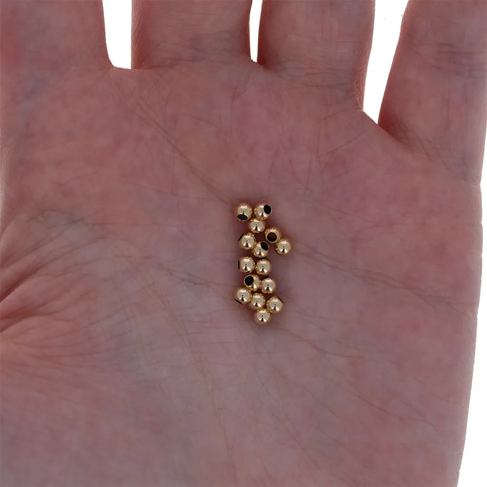 4mm GF Medium 1.5mm Hole Bead
