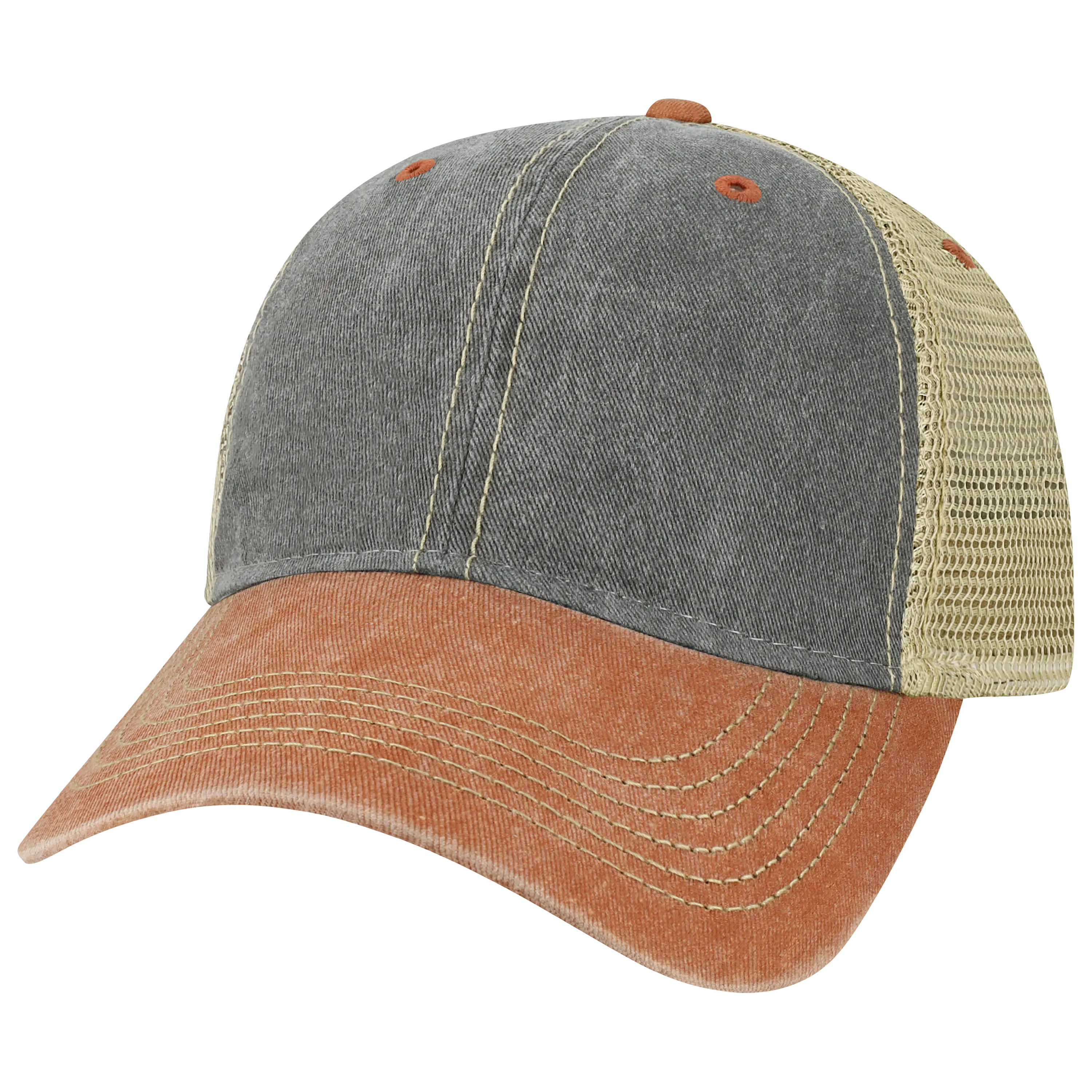 51286 Legend Vintage Wash Trucker Cap