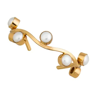 Alchemia Pearl Wave Cuff