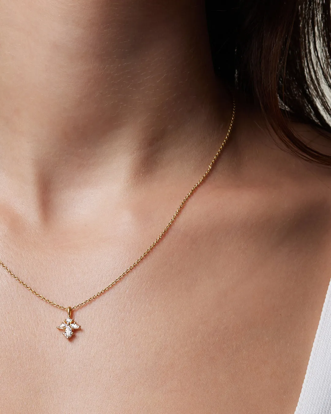 Alice Diamond Necklace with Natural Diamonds