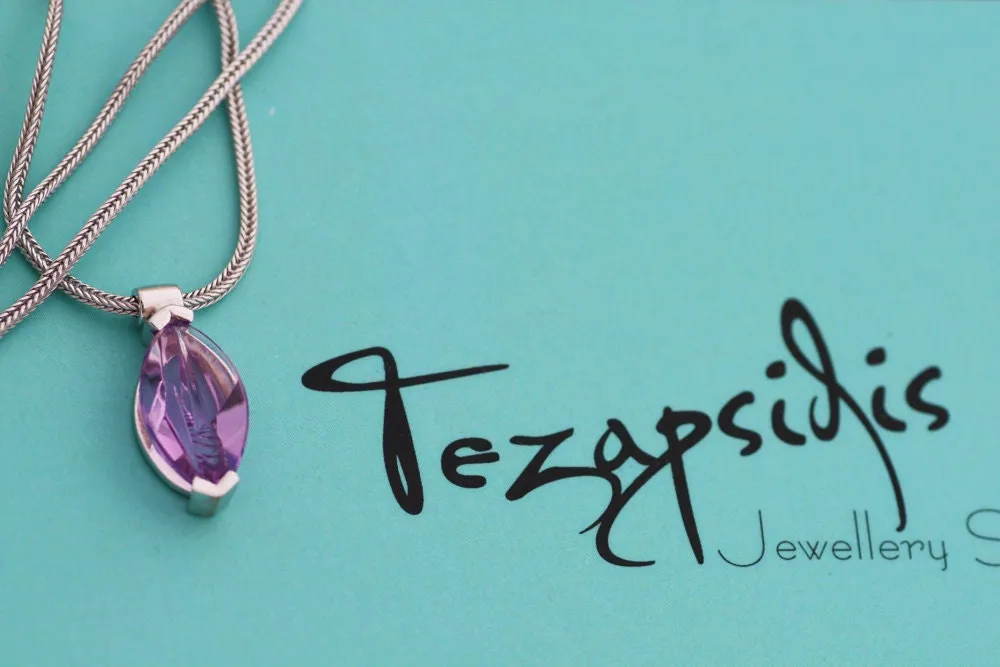 Amethyst Crystal necklace