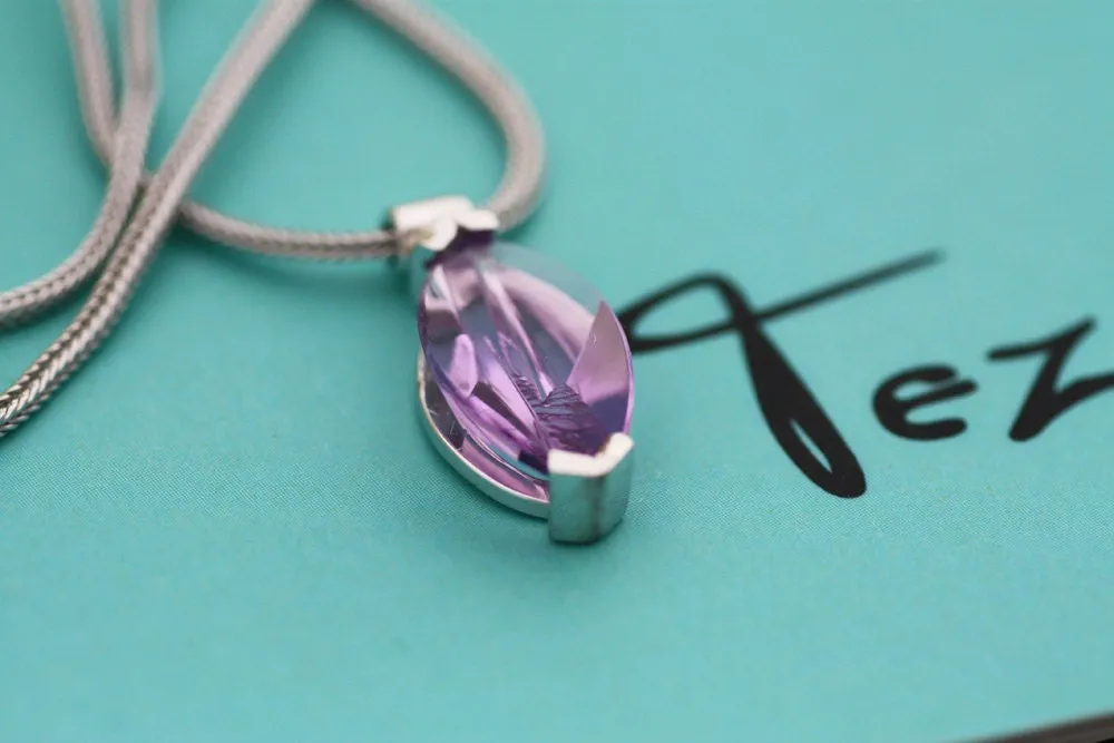 Amethyst Crystal necklace