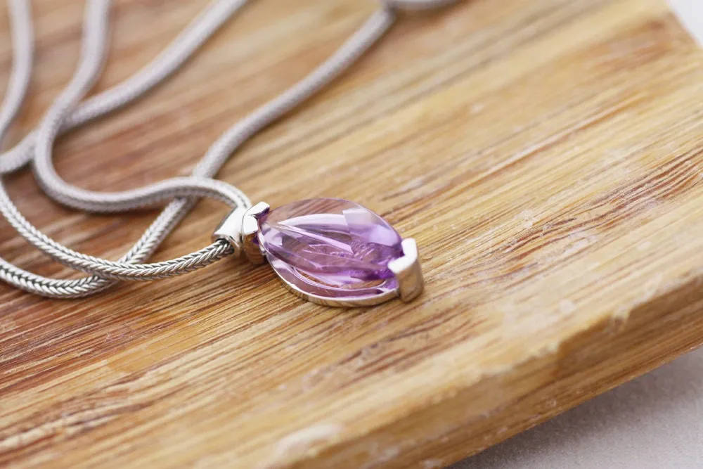 Amethyst Crystal necklace