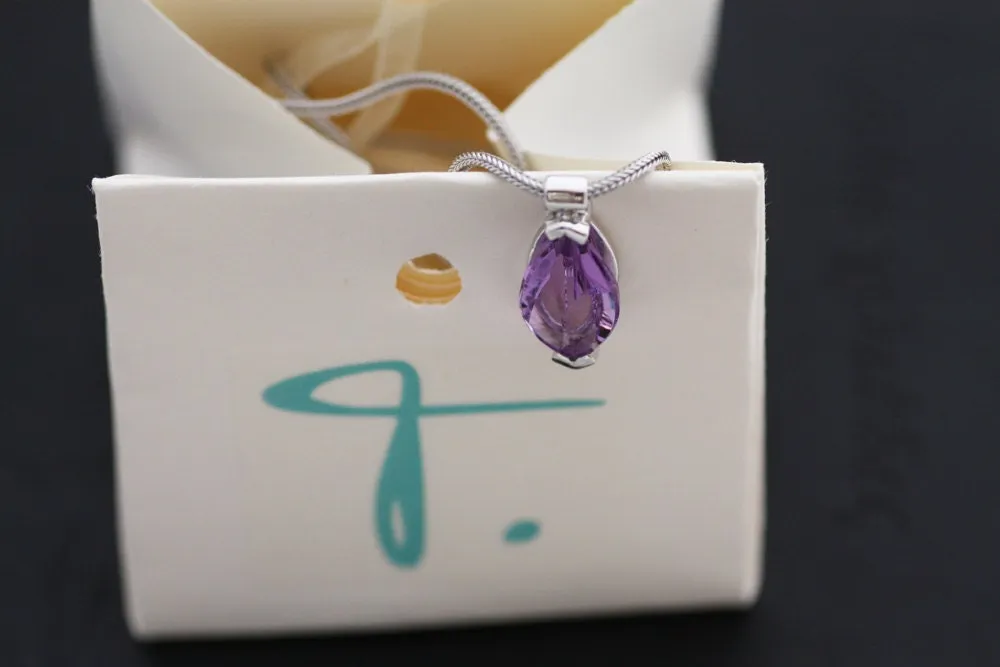 Amethyst Crystal necklace
