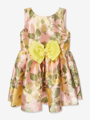 Angels Face Girls Ruby Flower Dress in Pink