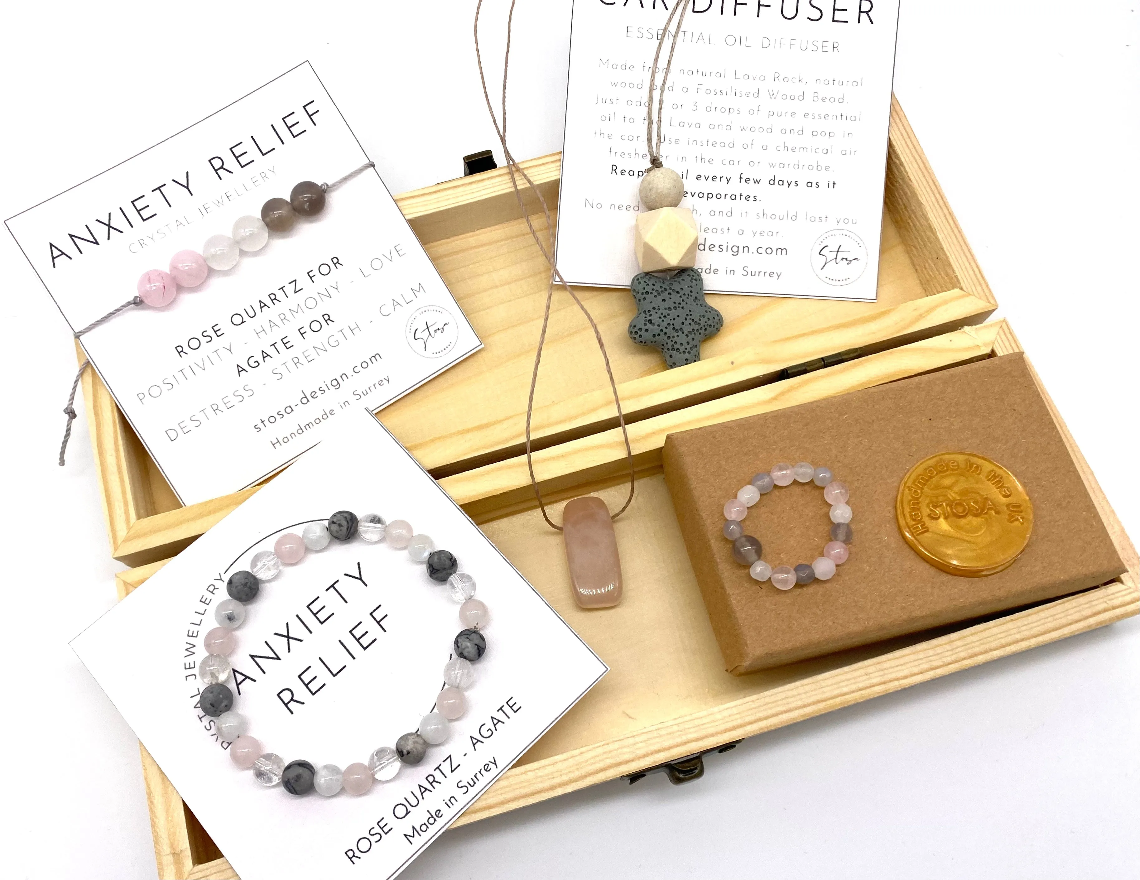 Anxiety Relief Crystal Gift Box