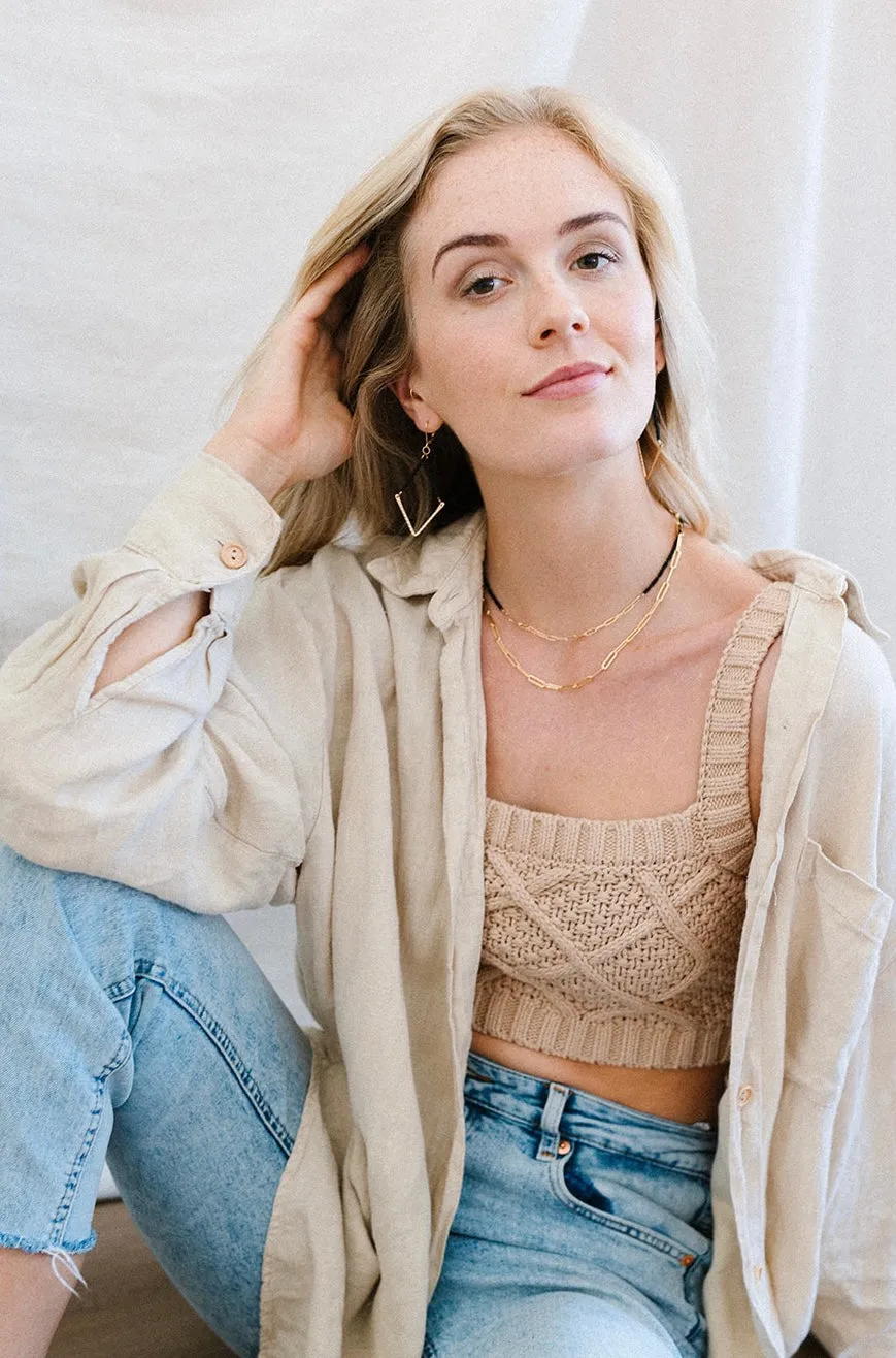 Beaded choker