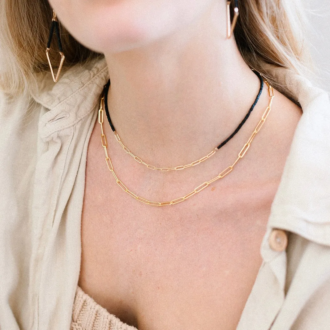 Beaded choker