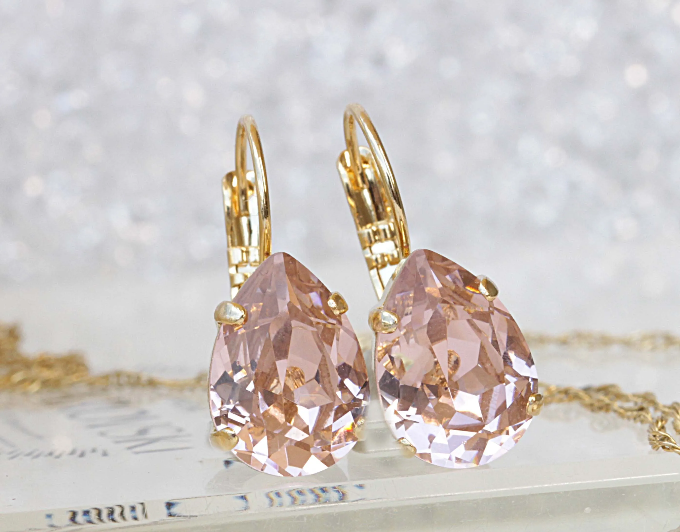BLUSH MORGANITE NECKLACE