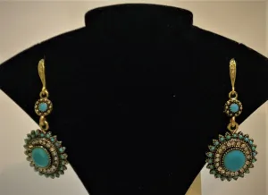 Bohemian Dangling Earrings make with beautiful stones