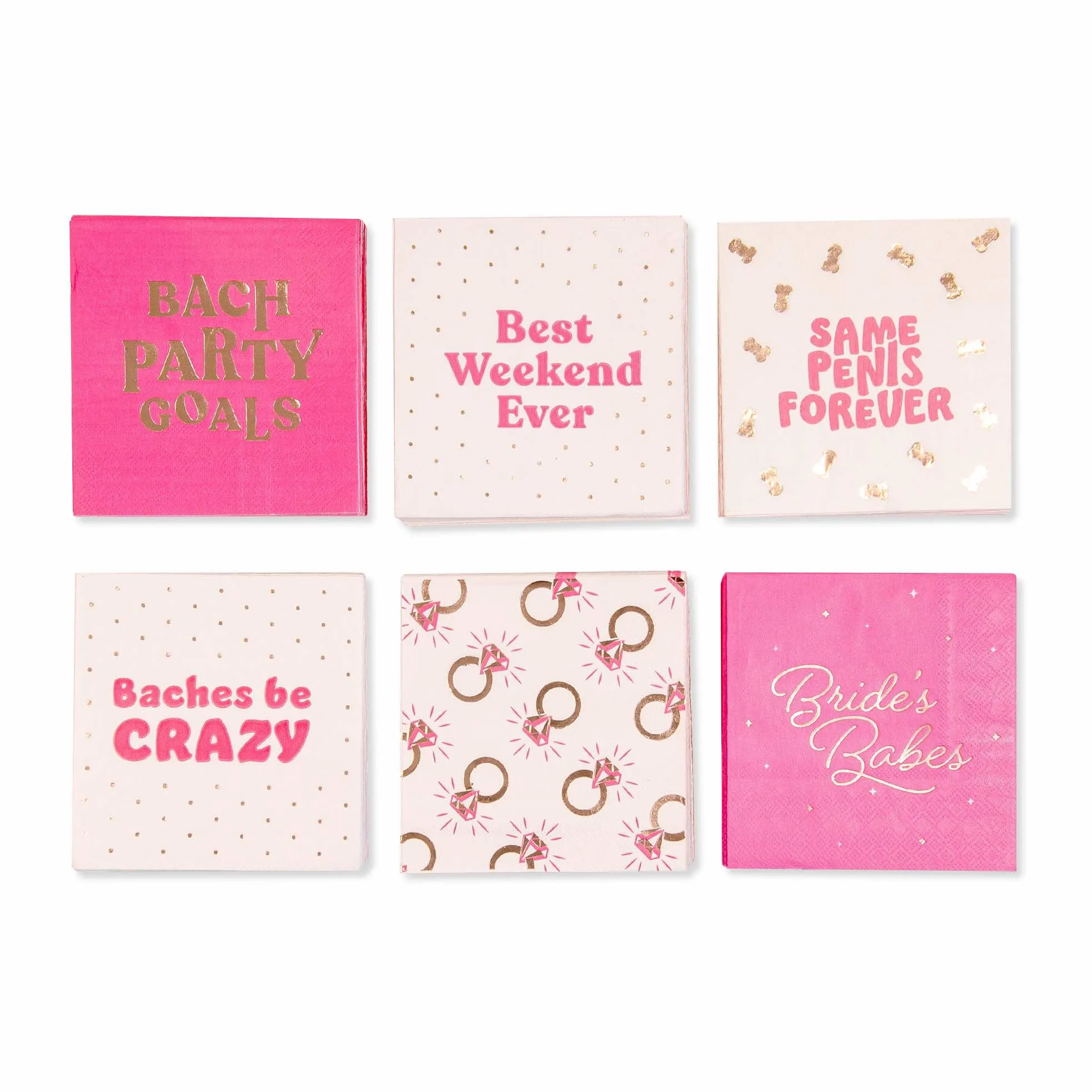 Bride's Babes Napkins (24 Pack)