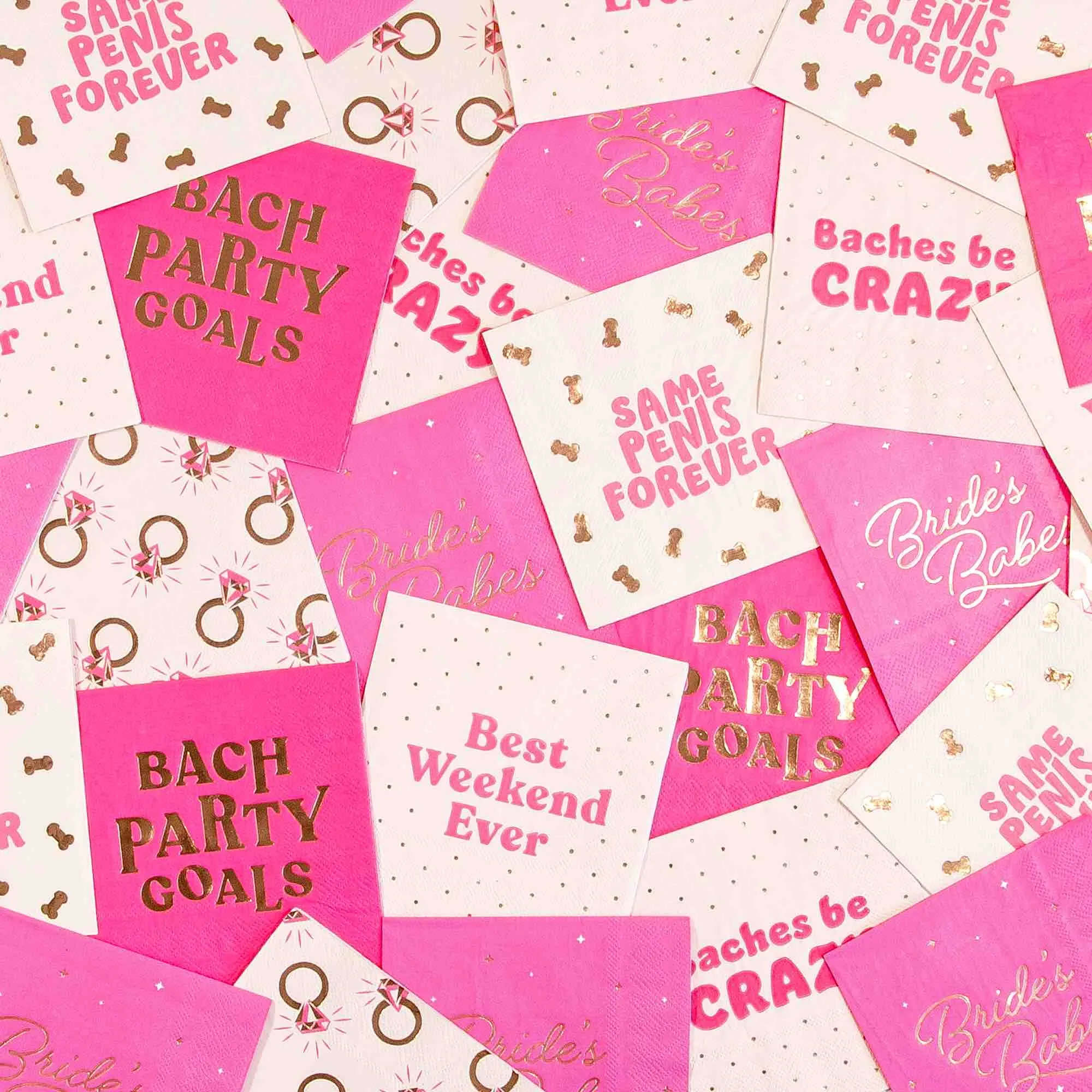 Bride's Babes Napkins (24 Pack)
