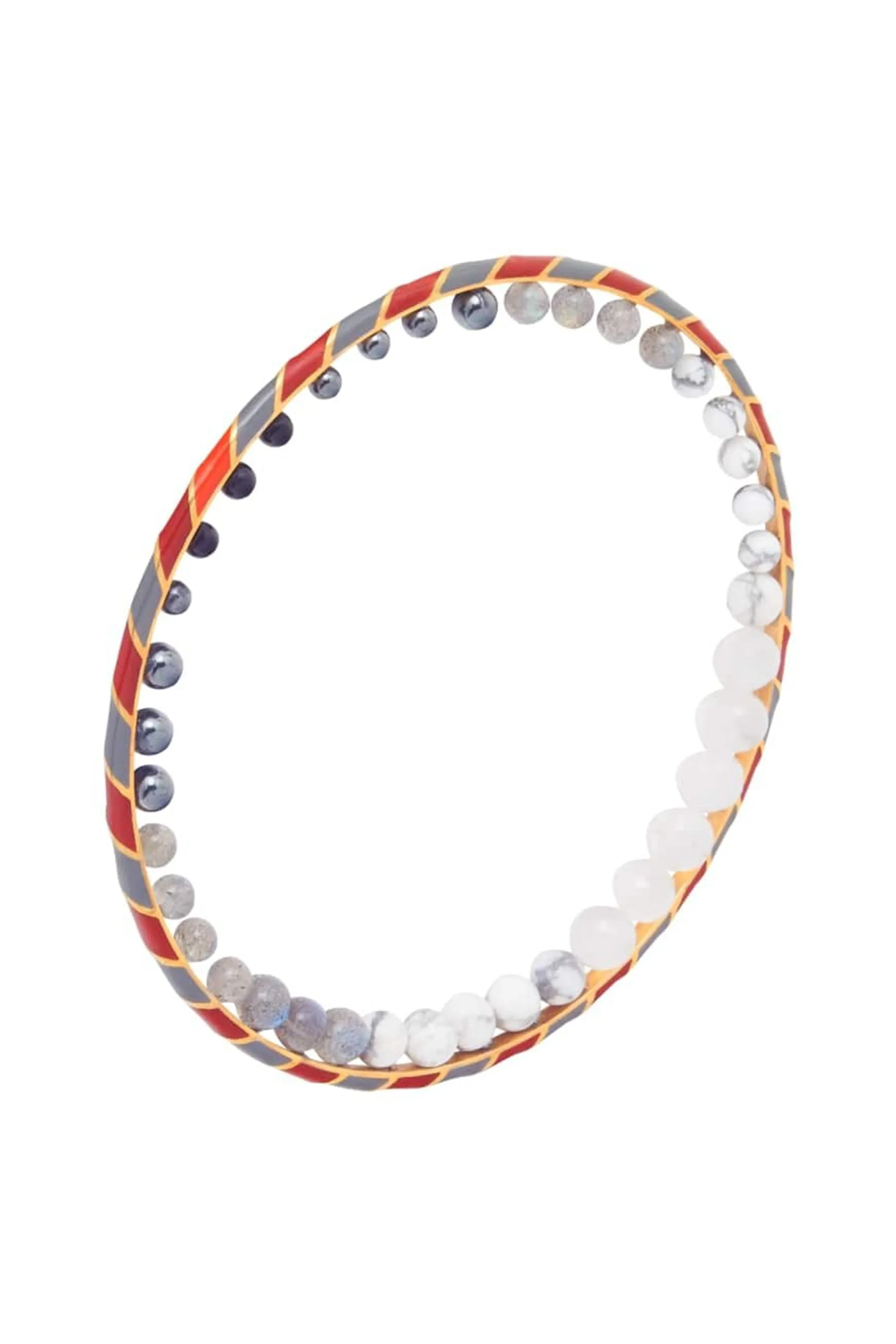 Candy Kimono Chevron Bangle