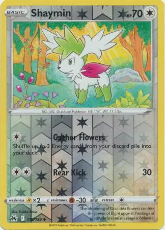 [Collector Troves] Pokemon Sword & Shield Crown Zenith Shaymin Card