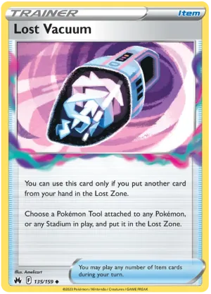 [Collector Troves] Pokemon Sword & Shield Crown Zenith Trainer Lost Vacuum Card