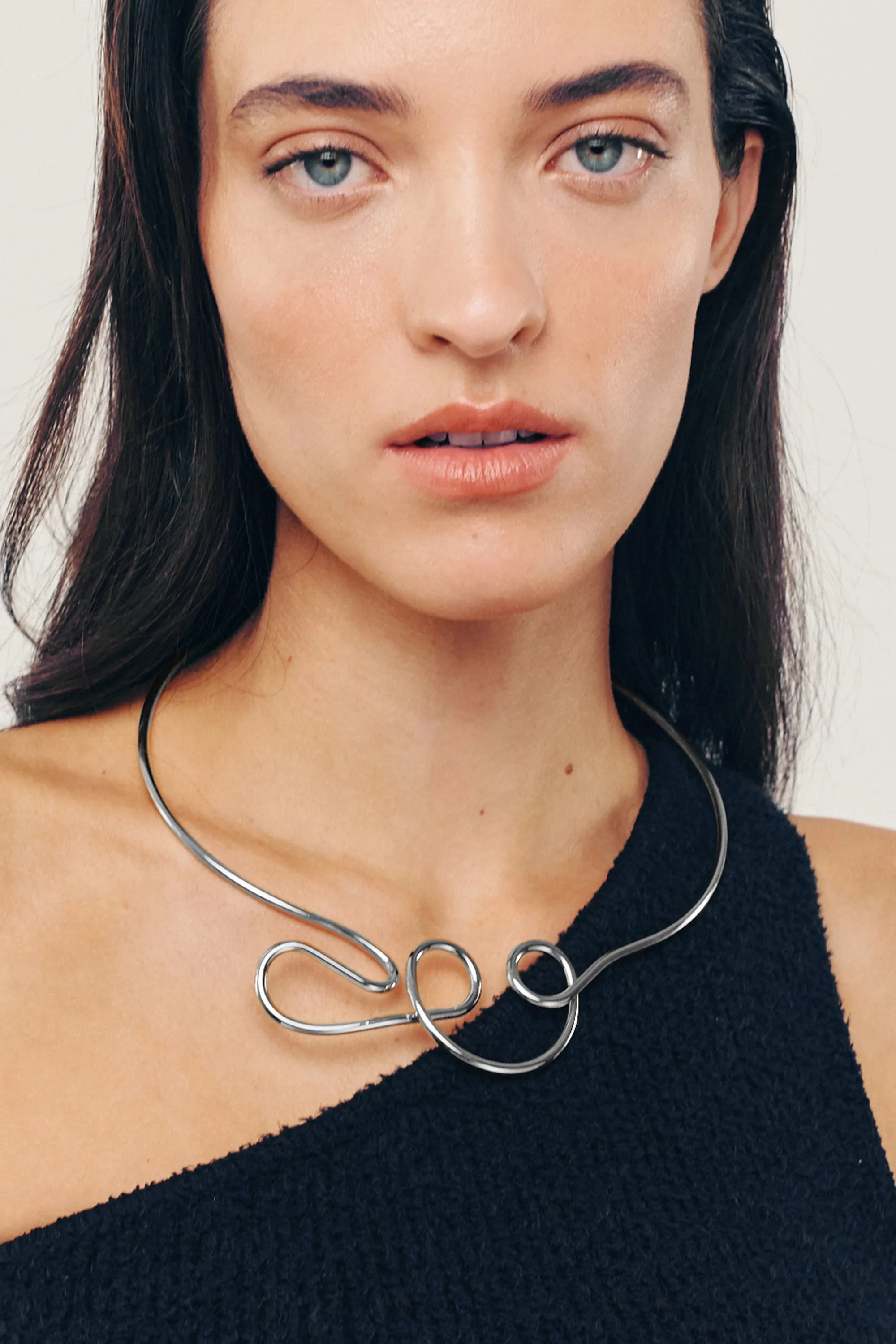 CROWN CHOKER Silver