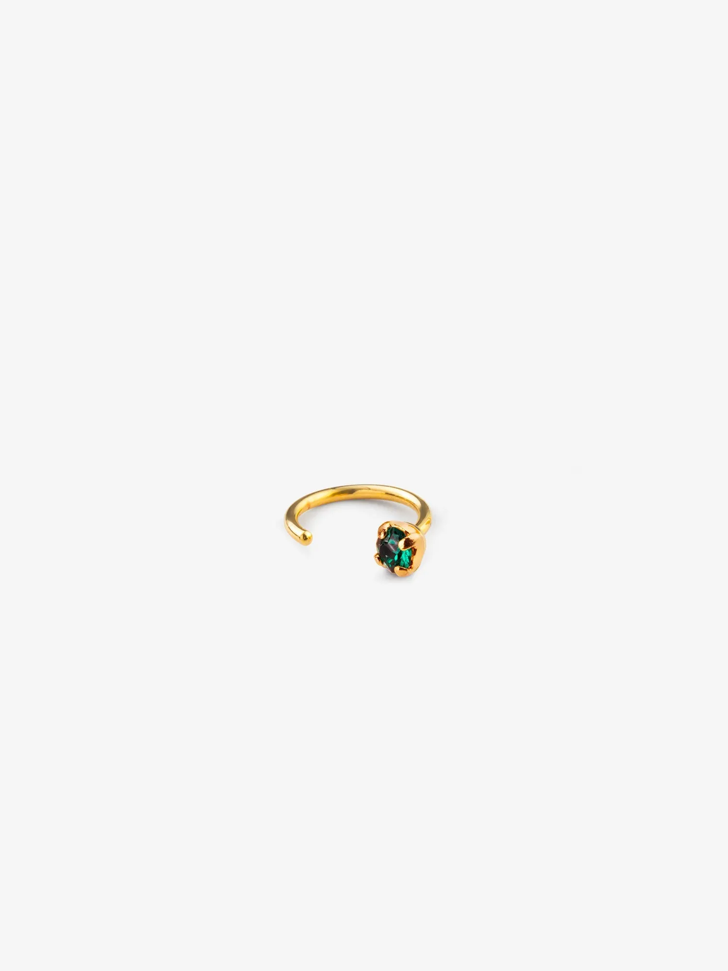 Dimitri Earrings Emerald Green