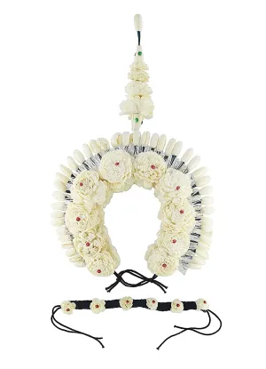 Fancydresswale Orissa Tahia Professional Juda Flower Bridal and Dances Tiara