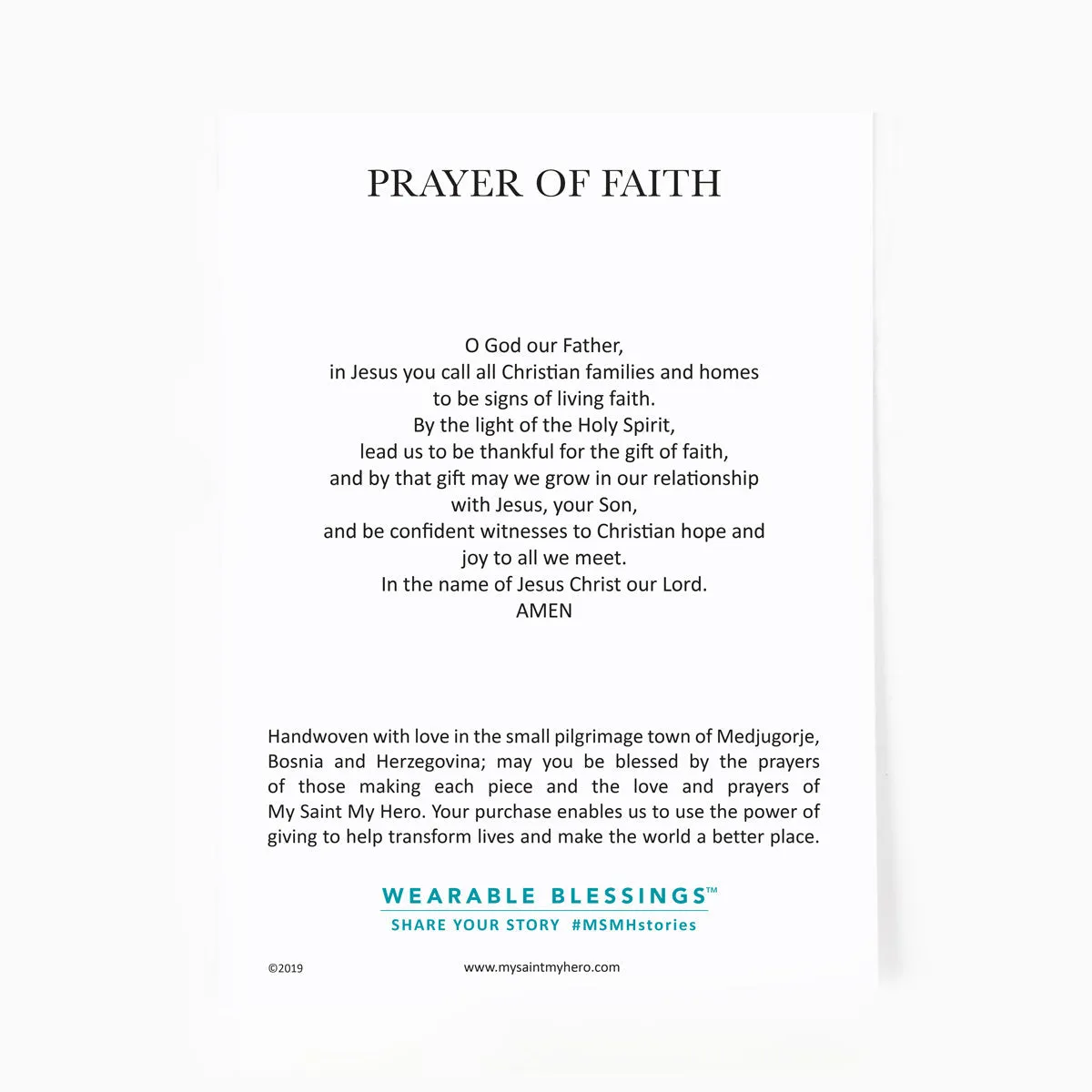 Filled by Faith Bracelet