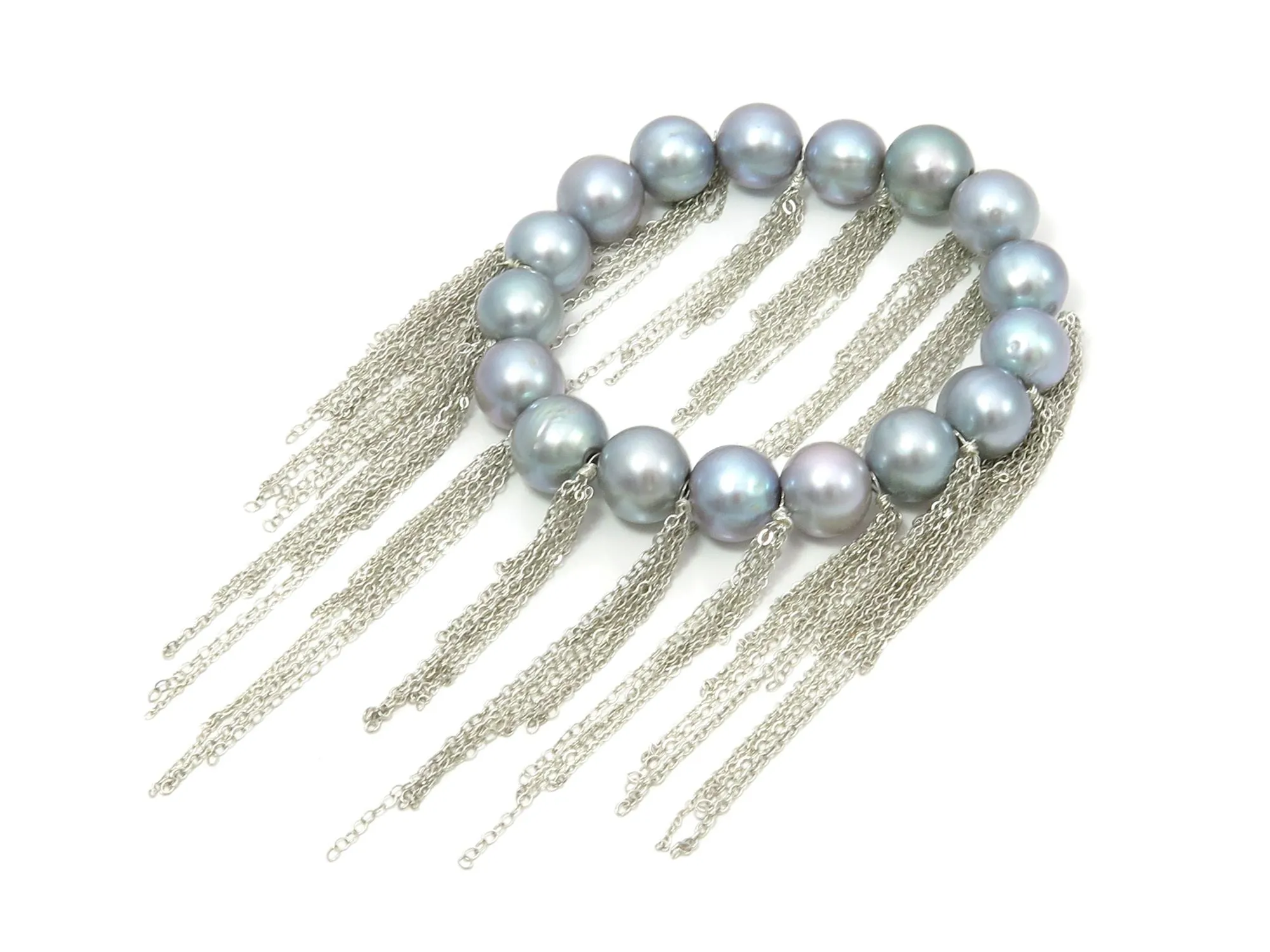 Fresh Water Pearl Fringe Bracelet