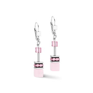 GeoCUBE® Iconic Precious earrings rose