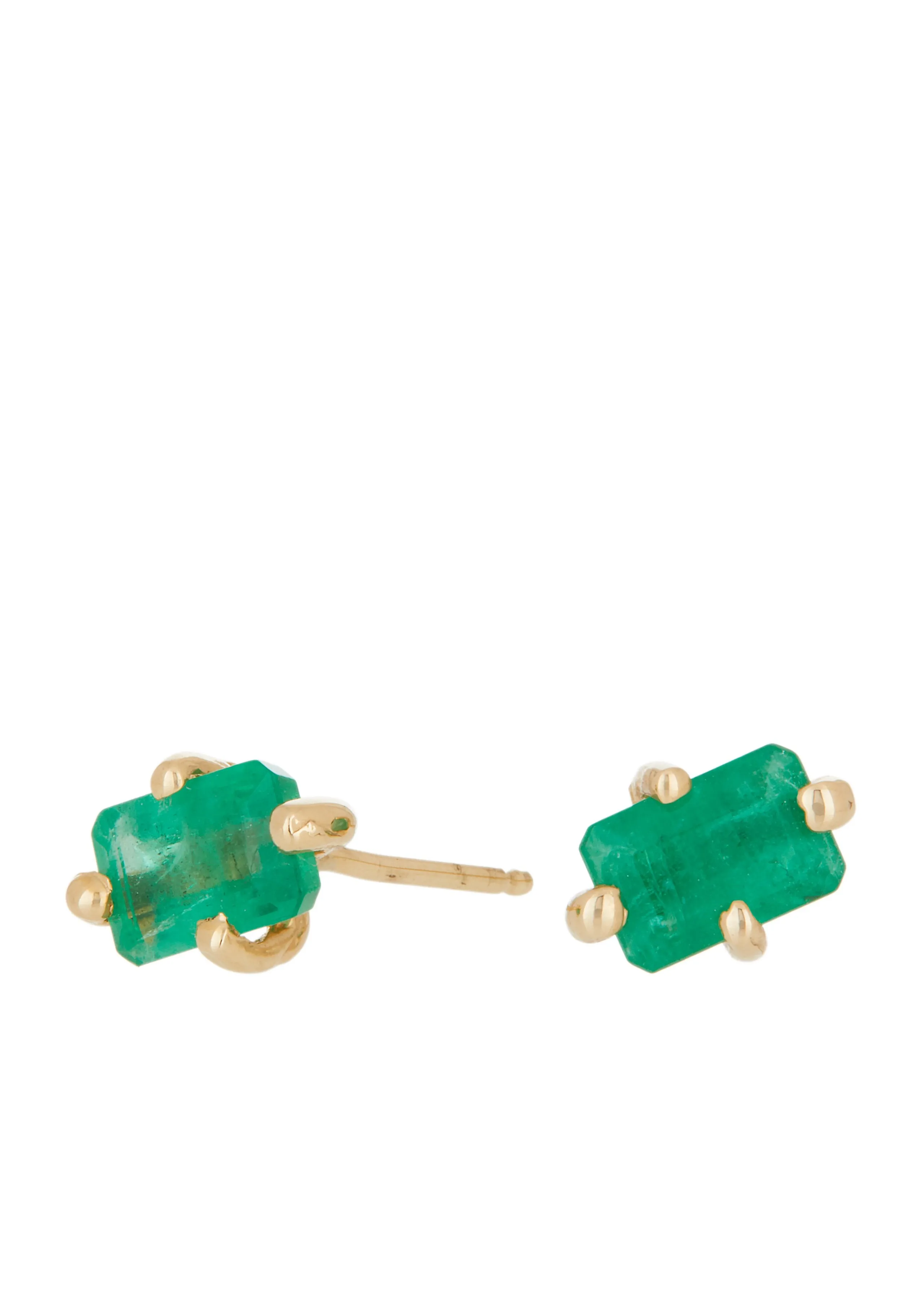 Guinevere Studs - Emerald