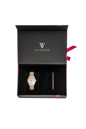 Iconia Rose Gold Silver Box
