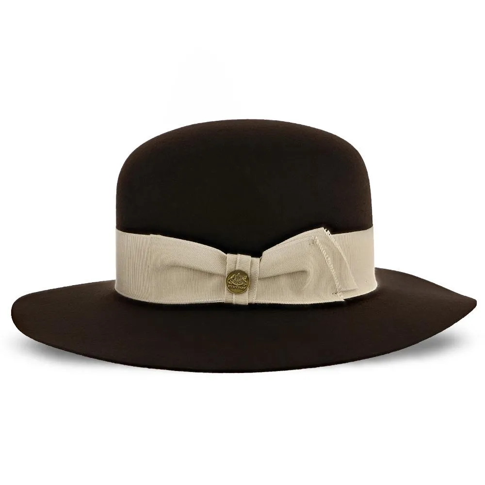 Jamestown - Stetson Wool Felt Open Crown Fedora Hat