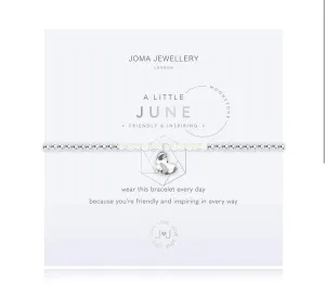 Joma Jewellery A Little Birthstone June Moonstone Bracelet