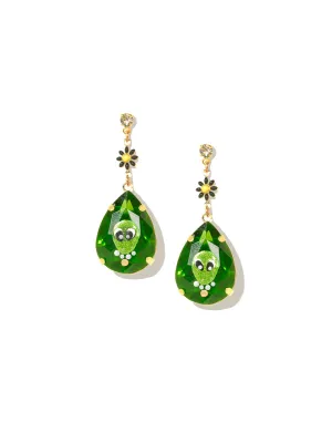 KALEIDOSCOPE DREAM EARRINGS (EMERALD/ALIEN)
