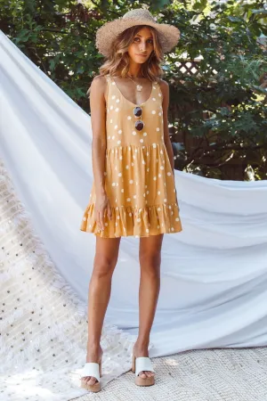 La Vista Dress Mustard