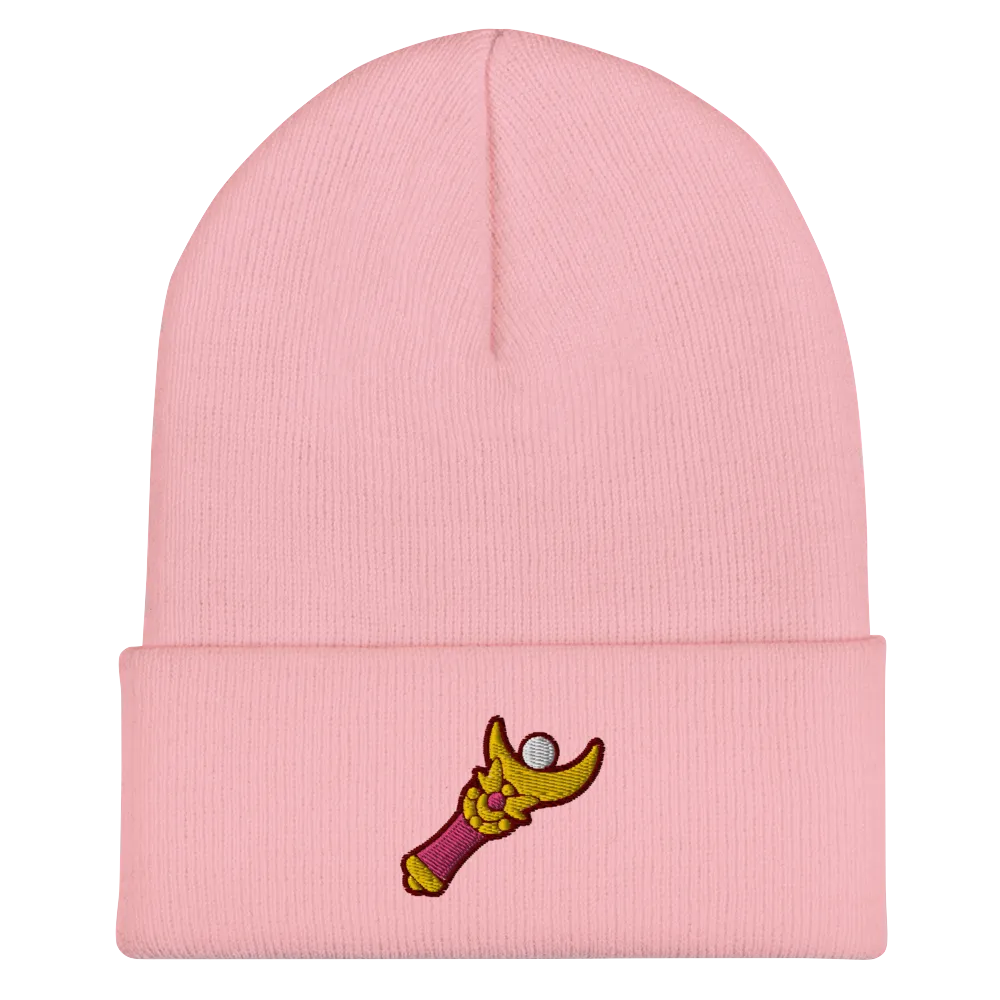 Magical Girl Crescent Moon Wand Beanie