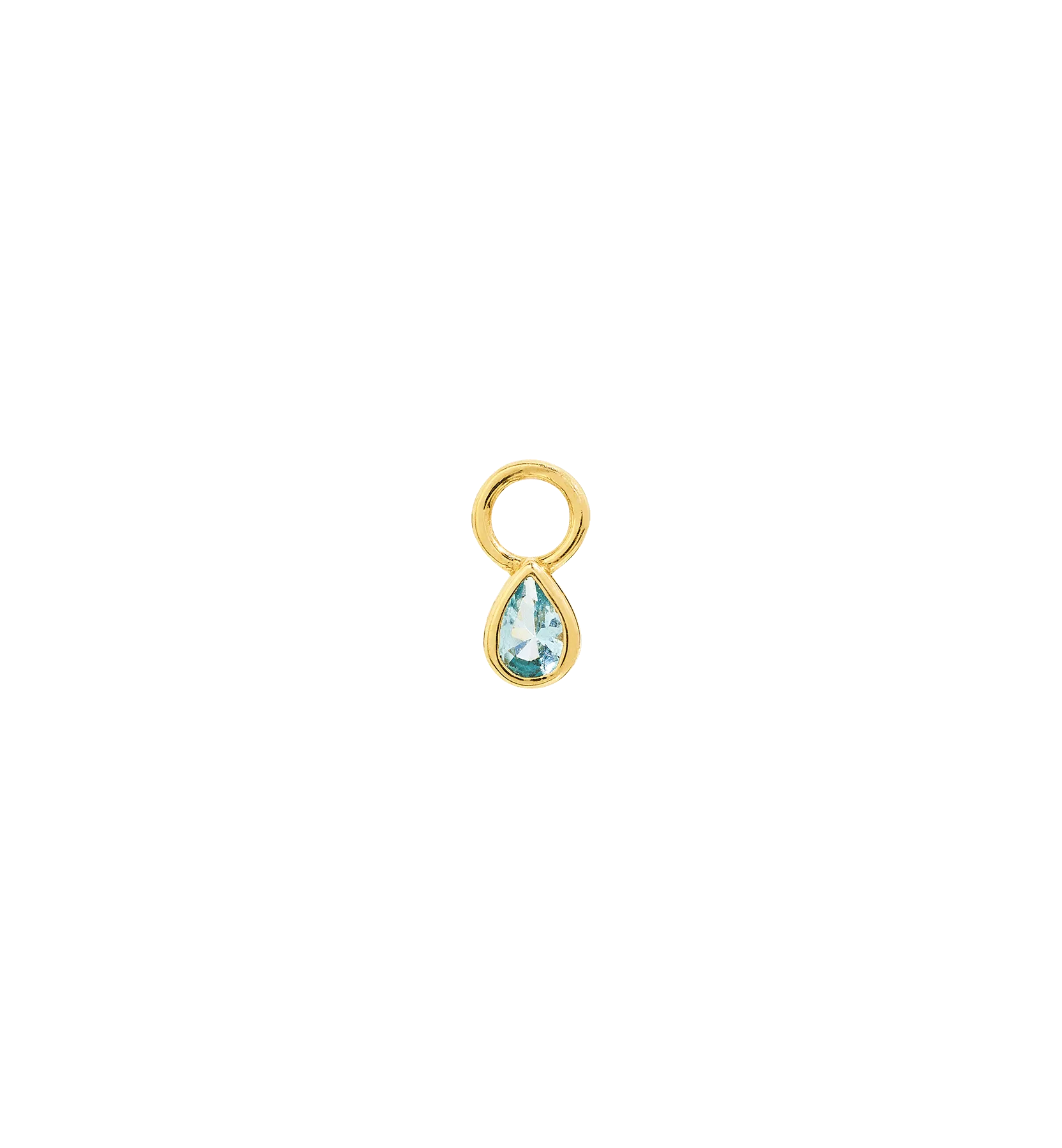 Morning Dew Piercing Charm 14K