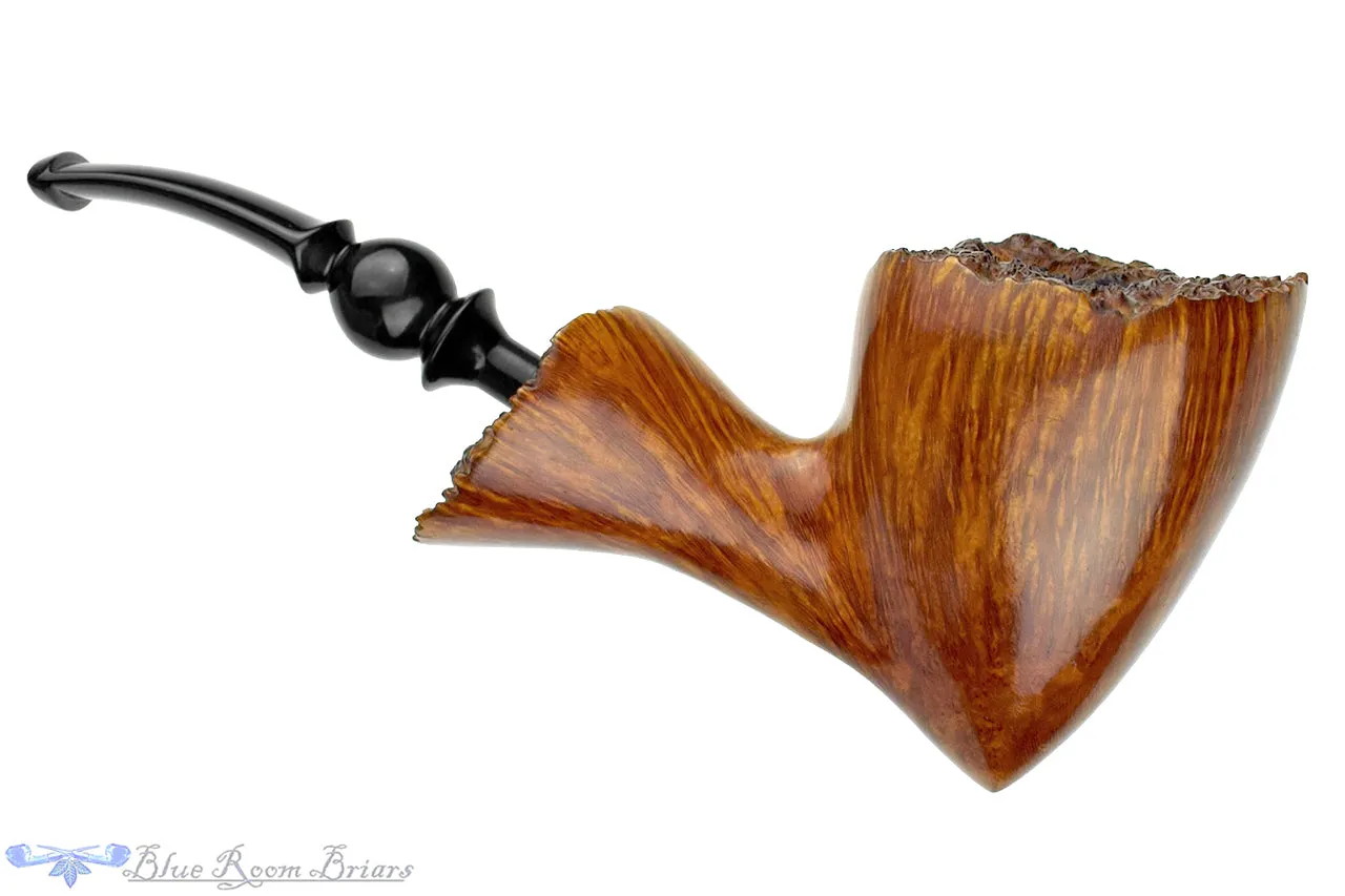 Nørding Bent Freehand with Plateaux Estate Pipe