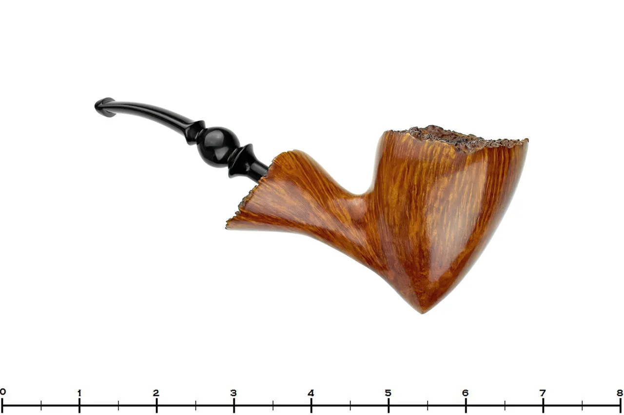 Nørding Bent Freehand with Plateaux Estate Pipe