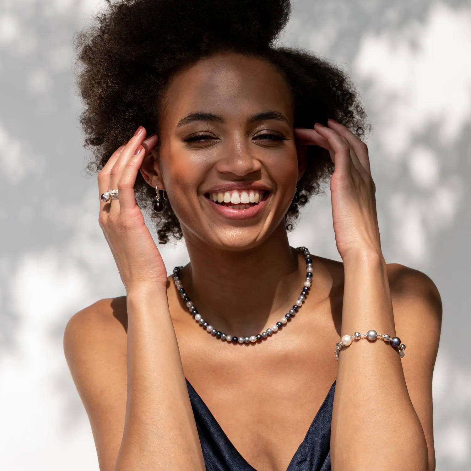 Nugget & Mixed Freshwater Pearl Bracelet