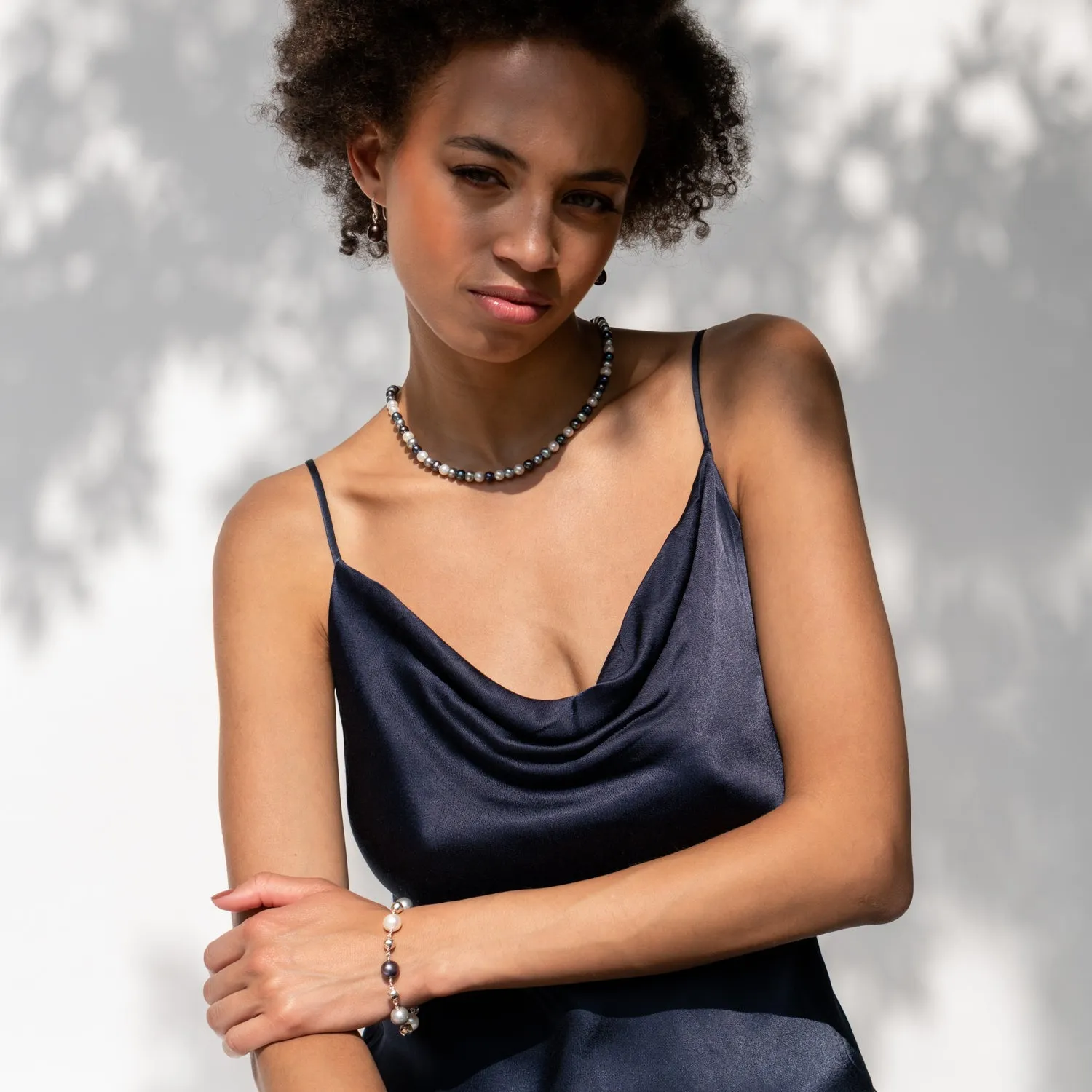Nugget & Mixed Freshwater Pearl Bracelet