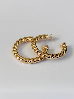 Oliver Twist Hoops