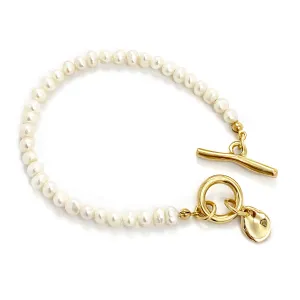 Orla Pearl Bracelet - Gold