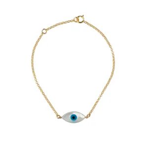 Oval Evil Eye Bracelet