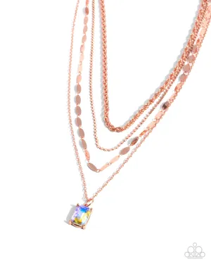 Partnership Promise - Copper Necklace - Paparazzi Accessories